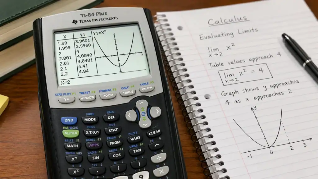 How to Solve Limits Using a TI-84 Calculator