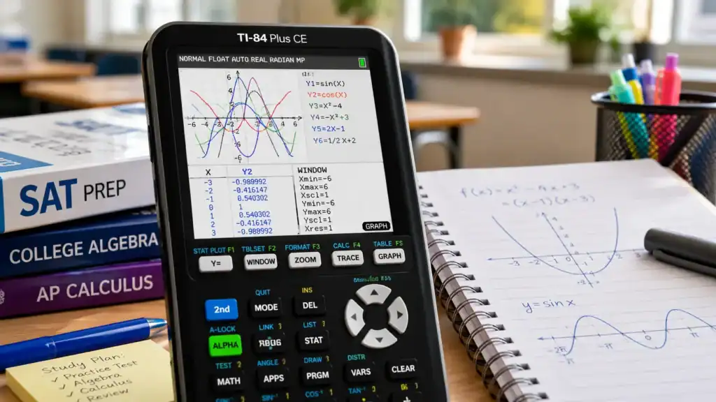 TI-84 Functions for Calculus Students